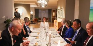 CHP lideri Özel'in dikkat çeken akşam yemeği!