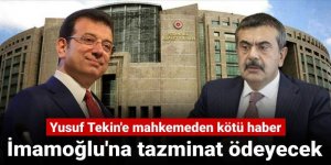 Yusuf Tekin'e mahkemeden kötü haber: