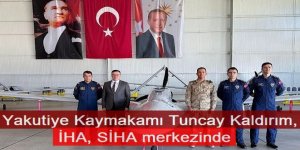Kaymakam'dan İHA, SİHA merkezine ziyaret