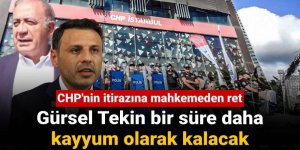 CHP İstanbul'da kayyum itirazına ret!