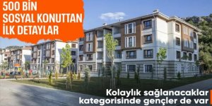 Erdoğan'dan 500 bin sosyal konut müjdesi