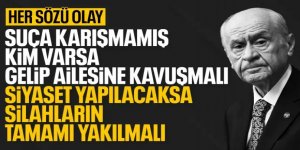 Bahçeli: Gerekirse komisyon İmralı'ya gitsin