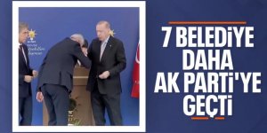 7 belediye başkanı daha AK Parti'ye katıldı