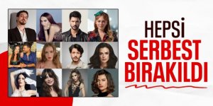 Serbest kalır kalmaz sahneye koştu!