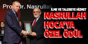 Nasrullah Hoca’ya özel ödül
