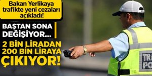 Yeni trafik cezaları ne zaman yürürlüğe girecek? Bakan Yerlikaya tarih verdi