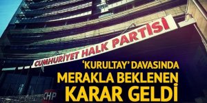 CHP Kurultayı iptal edilmeyecek