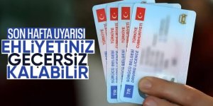 Ehliyet yenileme ne zaman sona eriyor?