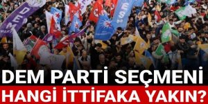 DEM Parti seçmeni hangi ittifaka yakın?