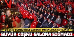 Cumhuriyet Bayramı Erzurum'da coşkuyla kutlandı