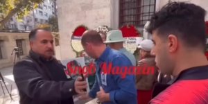 Tabutla fotoğraf çekme yarışı