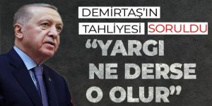 Cumhurbaşkanı Erdoğan'dan Selahattin Demirtaş yorumu