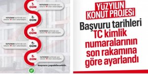 500 bin sosyal konut projesine başvuruda yeni detaylar