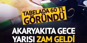 Akaryakıta zam geldi!