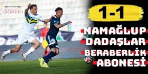 Erzurumspor FK, beraberliği alışkanlık halene getirdi: 1-1