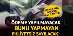 Milyonlarca sürücüyü ilgilendiriyor! Eski ehliyet ile kaza yapana ödeme yok
