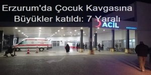 Erzurum'da Çocuk Kavgasına Büyükler katıldı: 7 Yaralı