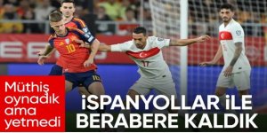 İspanya elimizden zor kurtuldu: Milliler bir ilki yaşattı