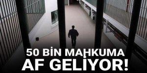 50 bin mahkuma af geliyor!