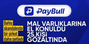 Paybull'a el konuldu 25 kişi gözaltına alındı