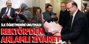 Hacımüftüoğlu’ndan ilk öğretmenine vefa ziyareti