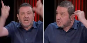 Nihat Kahveci canlı yayında çıldırdı!