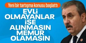 "Evlenmeyenler memur olmasın" çıkışı! 'Kasaptan et almıyorum, kuzu kesiyorum' diyen Mustafa Destici yine sahnede