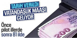 Vatandaşlık maaşı geliyor