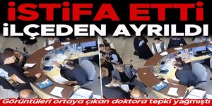 Horasan'da Ceza alan doktor istifa etti!