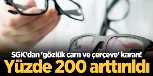 SGK çok odaklı gözlük bedelini karşılama kararı aldı.