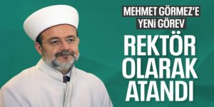 Eski Diyanet İşleri Başkanı Görmez'e yeni görev