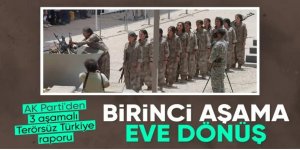 AK Parti'nin Terörsüz Türkiye raporu şekilleniyor: 3 aşamalı düzenleme