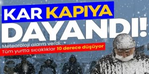 Meteoroloji’den lapa lapa kar uyarısı! İ