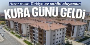 'Yüzyılın Konut Projesi'nde ilk kura çekimi bugün