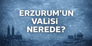 Erzurum’un Valisi Nerede?...