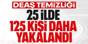 Erzurum ve 24 ilde DEAŞ operasyonu: 125 gözaltı