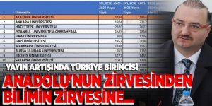 Atatürk Üniversitesi, araştırma üniversiteleri arasında 2025 yılının yıldızı oldu