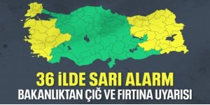 Meteoroloji uyardı: Fırtına, çığ, sağanak!