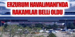 Erzurum Havalimanı 11 ayda 1,1 milyonu aşkın yolcuya hizmet verdi