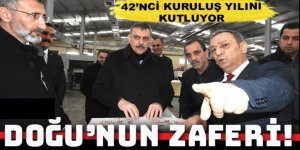 Vali Çiftçi, 42’nci kuruluş yılını kutlayan Zafer Ofset'i ziyaret etti