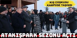 Atatürk Üniversitesi'nde kış coşkusu kampüse taşındı