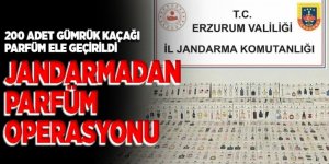 Hınıs'ta Jandarmadan parfüm operasyonu
