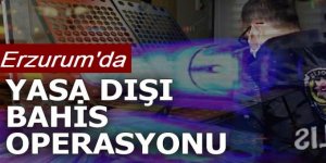 Erzurum’da yasa dışı bahis operasyonu: 6 kişi gözaltında...