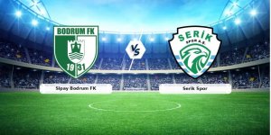Sipay Bodrum FK Serikspor’u 3-0 Yendi