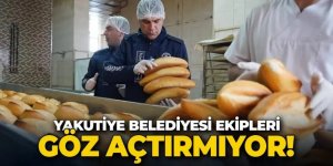 Yakutiye Belediyesi ekiplerinde denetim