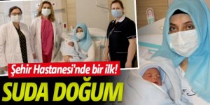 Erzurum Şehir Hastanesi'nde suda doğum güven veriyor