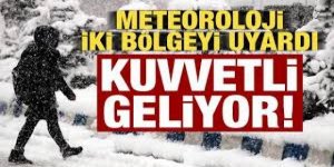 Meteoroloji'den yoğun kar ve sağanak uyarısı