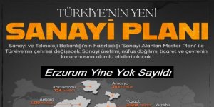 Türkiye’nin çehresini değiştirecek sanayi hamlesi: Ama Erzurum yok...