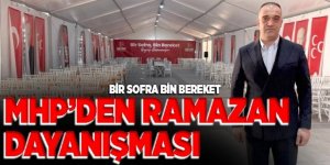 Erzurum'da MHP’den ramazan dayanışması