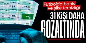Futbol kulübü yöneticilerine yasa dışı bahis ve şike operasyonu: 32 kişi gözaltında